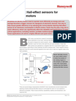 Selecting Hall Effect for DC Brushless Motors