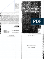 29756453 David Le Breton La Sociologia Del Cuerpo