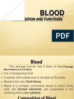 Composition and Functions: Blood