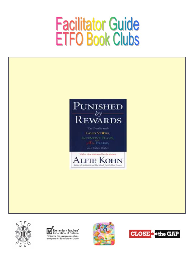 Punished by Reward PDF Facilitator Motivation