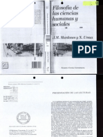 Mardones - Ursua - Filosofía de Las Ciencias Humanas y Sociales