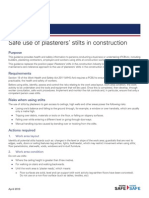 Plasterers Stilts Fact Sheet 3955 PDF