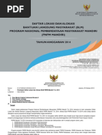 Download Buku Daftar Lokasi Dan Alokasi Blm Pnpm Mandiri 2014 by Frengkiuloli SN212550212 doc pdf
