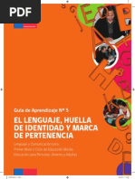 Lenguaje Huella de Identidad