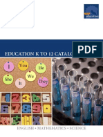 Education K To 12 Catalogue: English - Mathematics - Science