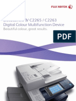 Docucentre-Iv C2265 / C2263 Digital Colour Multifunction Device