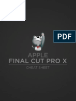 Apple Final Cut Pro X 10.2 Cheat Sheet