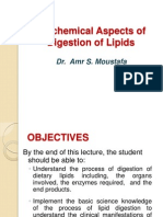 Biochemical Aspects of Digestion of Lipids: Dr. Amr S. Moustafa