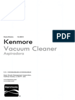 Kenmore Intuition Canister Vac Owners Guide For Model 28014 / 116.28014.700