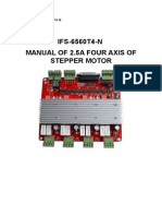 IFS-6560T4-N Manual of 2.5A Four Axis of Stepper Motor