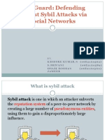 Sybilguard: Defending Against Sybil Attacks Via Social Networks