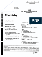 2002 Chemistry T Trial CSSA