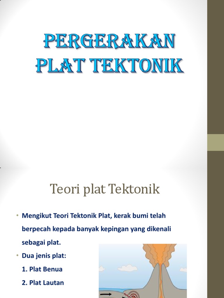 Pergerakan Plat Tektonik Pdf