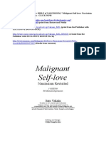 Table of Contents of Malignant Self-Love: Narcissism Revisited by Sam Vaknin