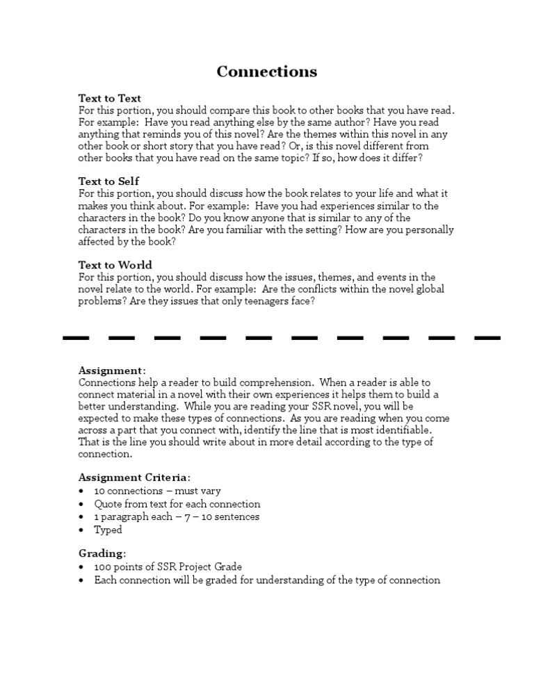 Connections | PDF