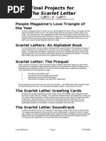 Download Final Projects for the Scarlet Letter by mrsfox SN21257121 doc pdf