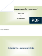 Should There Be Governance For E-Commerce?: June 22, 2013