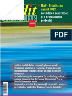 Revista Audit Financiar-2012-04 (88) (Imobilizari Corporale, Necorporale, Risc Frauda)