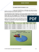 Nigerian Stock Exchange Weekly Market Report For The Week Ended 14-03-2014