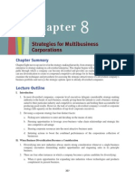 Strategies For Multibusiness Corporations: Chapter Summary