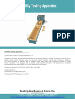 Ductility Test Machine