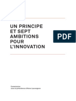Rapport de La Commission Innovation 2030