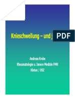 Knieschwellung - Und Jetzt