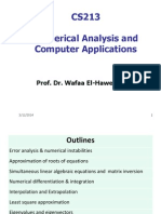 1 - Numerical Methods - Stability and Convergence