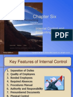 Chapter Six: Internal Control and Accounting For Cash