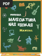 Manual de Orientações - Programa Mais Cultura nas Escolas