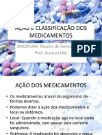 Ação e Classificação Dos Medicamentos