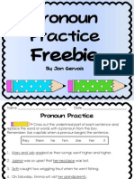 Pronoun Practice 