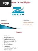 Zee - Final Ppt