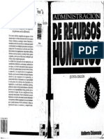 Administración de Recursos Humanos 5 Ed - Idalberto Chiavenato