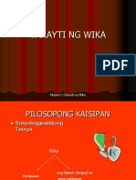 Varayti NG Wika