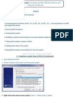 Using Materials Studio to Prepare and Run MD Simulations