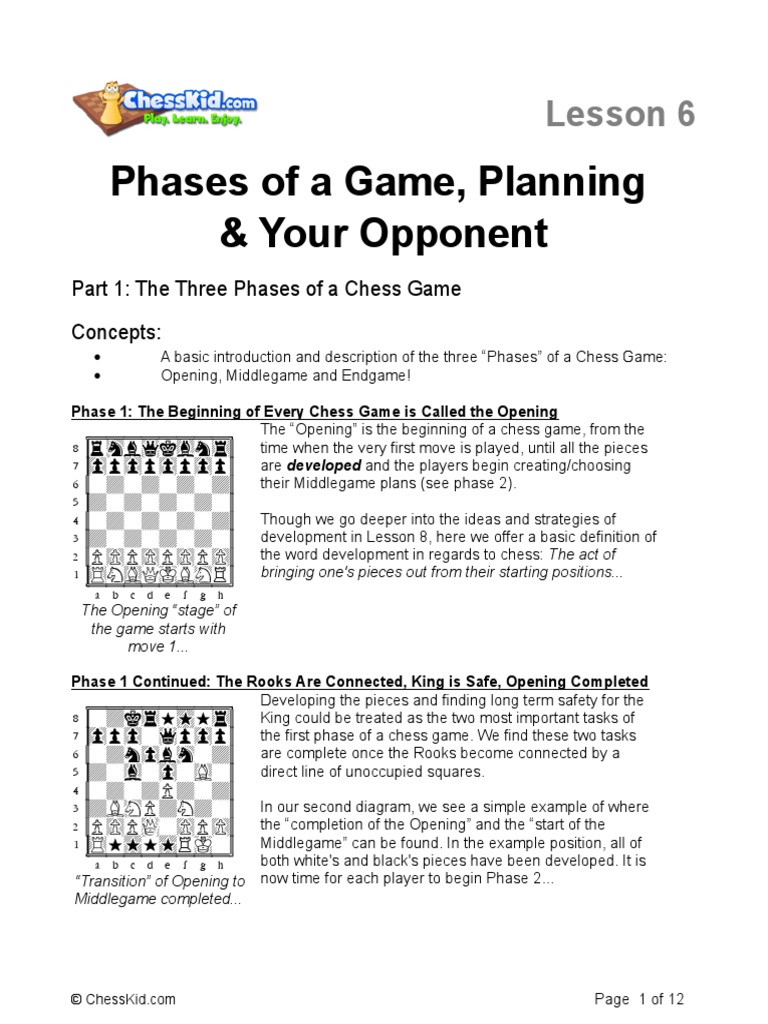 Chess Basics for Kids | PDF