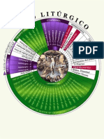 Iglesia Catolica - Calendario Lurgico (Grafico)