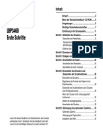 LBP3460 Erste Schritte