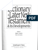 Dictionary of The Later New Testament & Its Developments (The IVP Bible Dictionary Series) 1997a