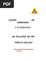 Lições de Umbanda e Quimbanda na Palavra de um Preto velho - W. W. da Matta e Silva
