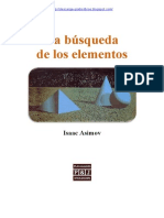 Asimov, Isaac - La Busqueda de Los Elementos