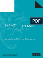 Hpat Ireland Additional Practice Questions