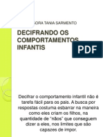 Decifrando Os Comportamentos Infantis