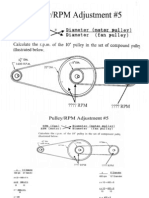 Pulleys Fan Laws