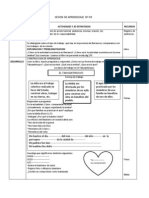 Sesion de Aprendizaje Nº