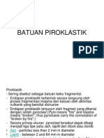 Batuan Piroklastik