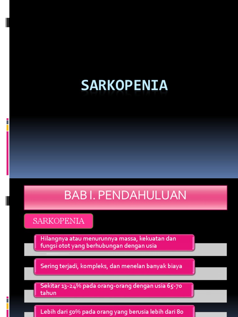 sarkopenia