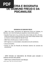 HISTÓRIA E BIOGRAFIA DE SIGMUND FREUD