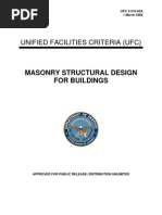 Download UFC 3-310-05A Masonry Structural Design for Buildings 03012005 by Bob Vines SN21265695 doc pdf